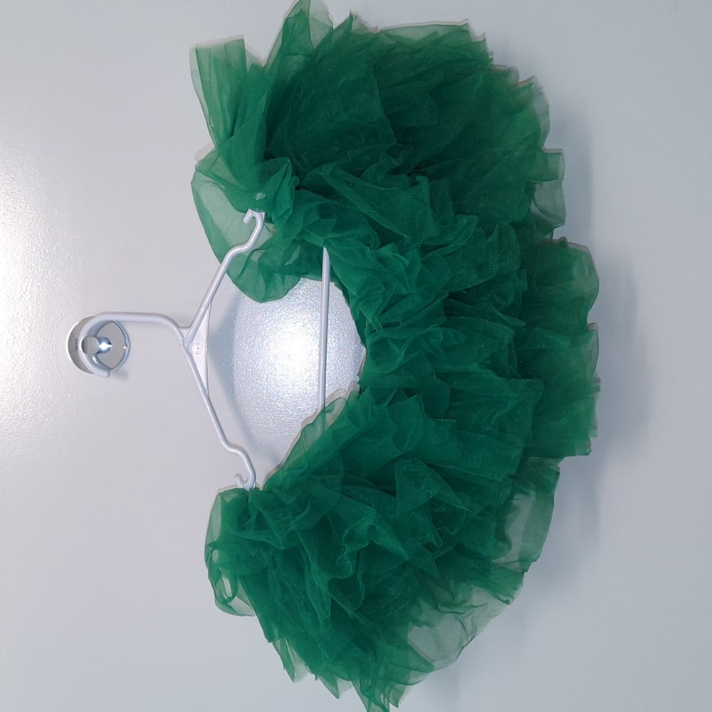 Spirit Halloween One Size Green Tulle Tutu